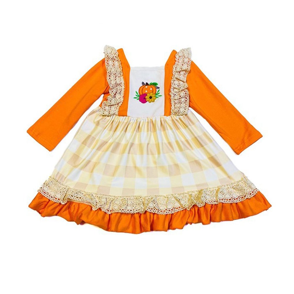 Pumpkin Fall Halloween Dress NEW🦋